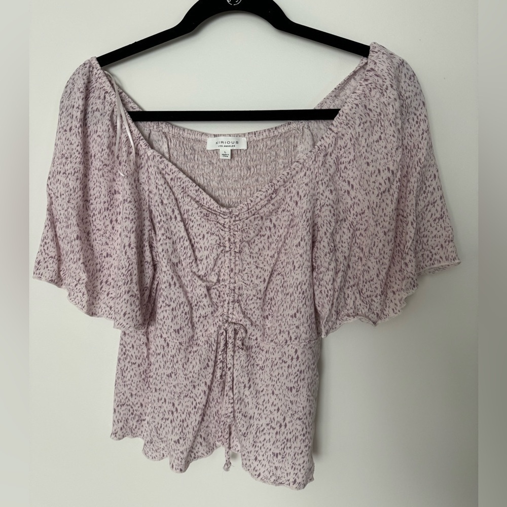 Kirious Lavender Romantic Top